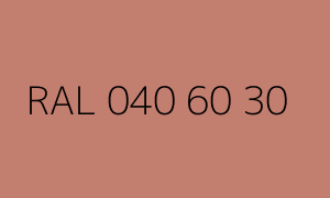 Cor RAL 040 60 30