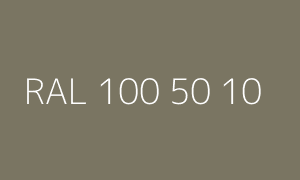 Cor RAL 100 50 10
