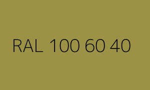 Cor RAL 100 60 40