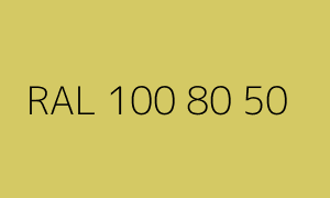 Cor RAL 100 80 50