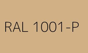 Cor RAL 1001-P