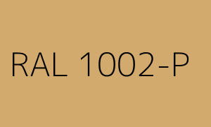 Cor RAL 1002-P