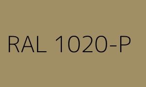 Cor RAL 1020-P