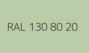 Cor RAL 130 80 20