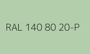 Cor RAL 140 80 20-P