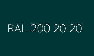 Cor RAL 200 20 20