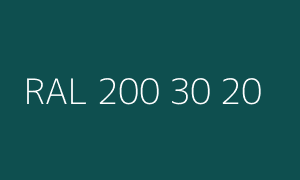 Cor RAL 200 30 20