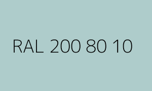 Cor RAL 200 80 10
