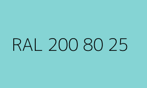 Cor RAL 200 80 25