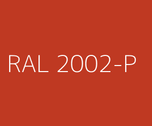 Cor RAL 2002-P VERMILION