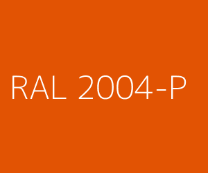 Cor RAL 2004-P PURE ORANGE