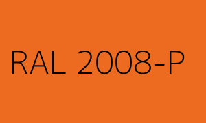 Cor RAL 2008-P