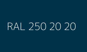 Cor RAL 250 20 20