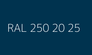 Cor RAL 250 20 25