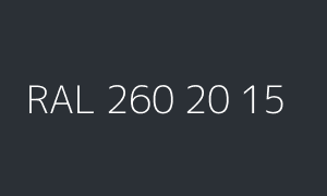 Cor RAL 260 20 15