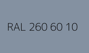 Cor RAL 260 60 10