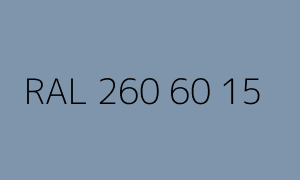 Cor RAL 260 60 15
