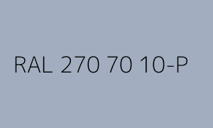 Cor RAL 270 70 10-P