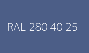 Cor RAL 280 40 25