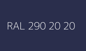 Cor RAL 290 20 20