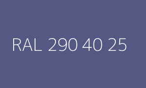 Cor RAL 290 40 25