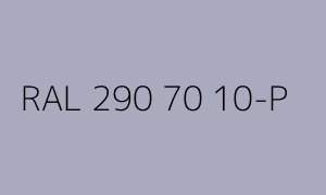 Cor RAL 290 70 10-P