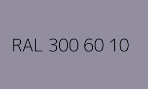 Cor RAL 300 60 10