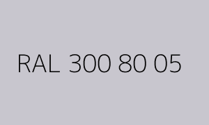 Cor RAL 300 80 05