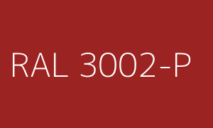 Cor RAL 3002-P