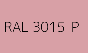 Cor RAL 3015-P