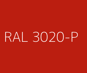 Cor RAL 3020-P TRAFFIC RED