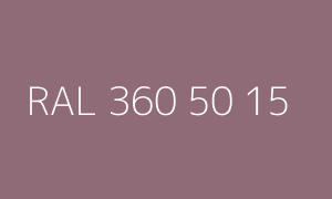 Cor RAL 360 50 15