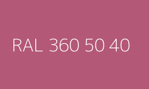Cor RAL 360 50 40