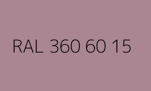 Cor RAL 360 60 15
