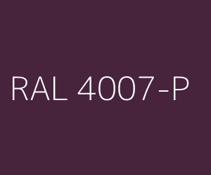 Cor RAL 4007-P PURPLE VIOLET