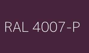 Cor RAL 4007-P