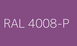Cor RAL 4008-P