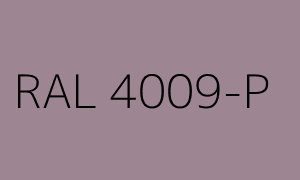 Cor RAL 4009-P
