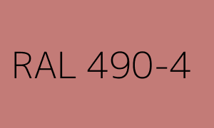 Cor RAL 490-4