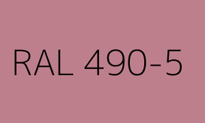 Cor RAL 490-5