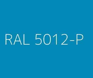 Cor RAL 5012-P LIGHT BLUE