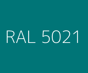 Cor RAL 5021 WATER BLUE