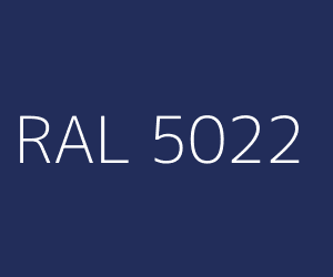 Cor RAL 5022 NIGHT BLUE