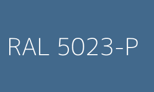 Cor RAL 5023-P
