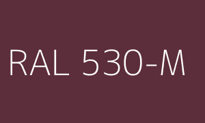 Cor RAL 530-M