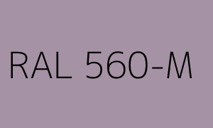 Cor RAL 560-M