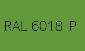 Cor RAL 6018-P