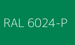 Cor RAL 6024-P