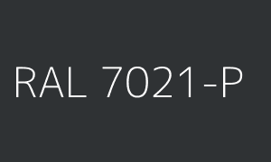 Cor RAL 7021-P