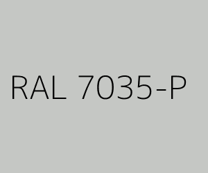 Cor RAL 7035-P LIGHT GREY